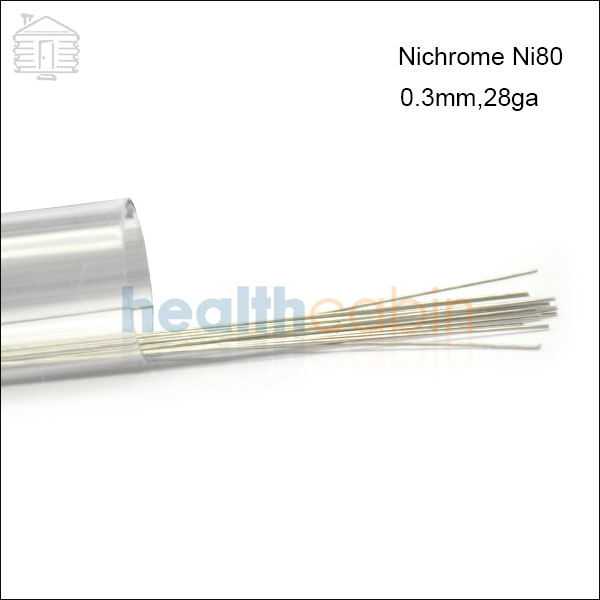 Nichrome Ni80 Rod Wire (0.3mm, 28ga)
